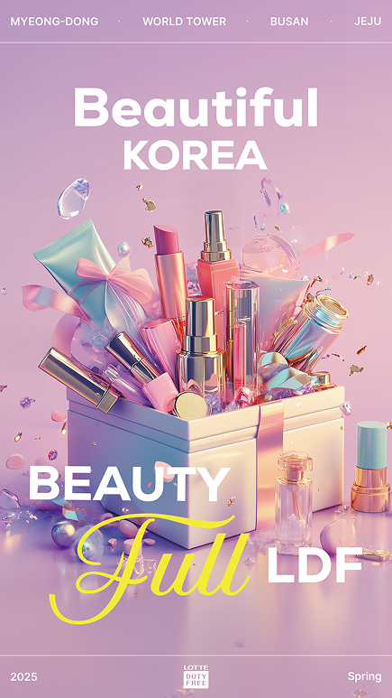 롯데면세점 시즌별 프로모션 디자인 7