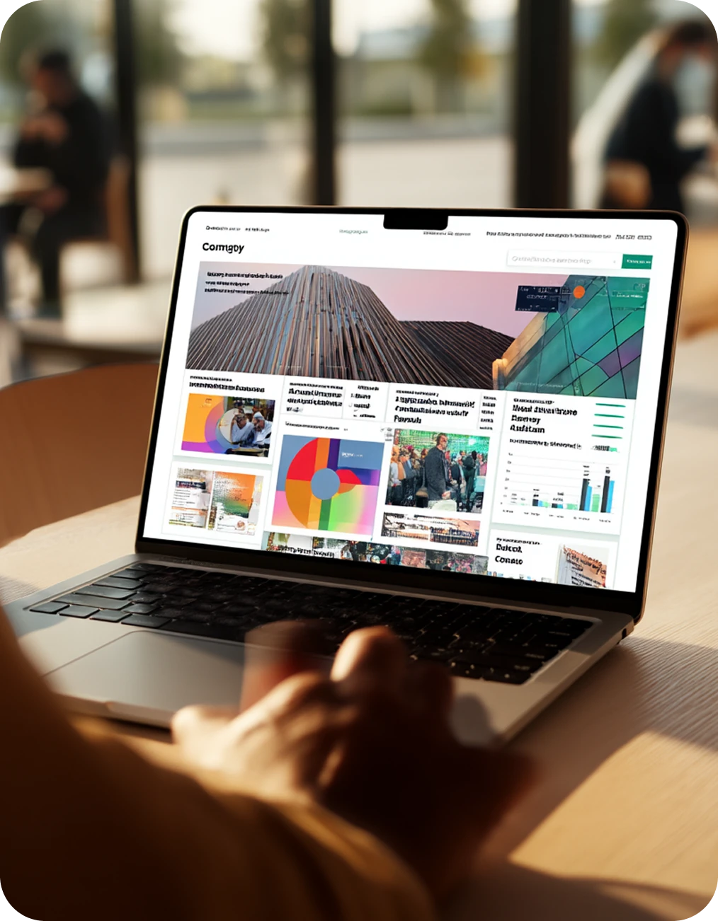 Corporate website UI/UX design by sufly