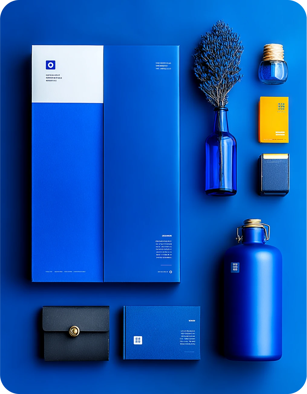 Corporate applications such as business cards and letterheads